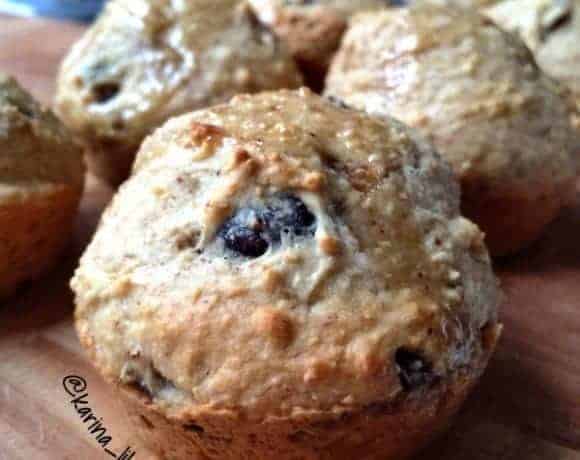 Healthy Banana, Honey and Date Scone Muffins - Cafe Delites