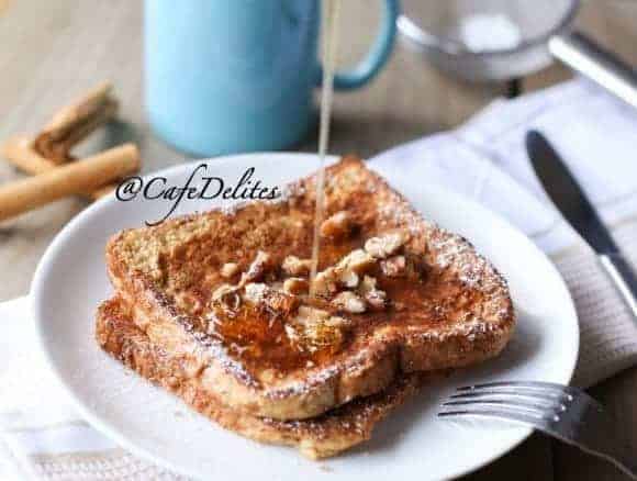 Gingerbread French Toasts - cafedelites
