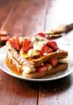 Banana Split French Toast - Cafe Delites