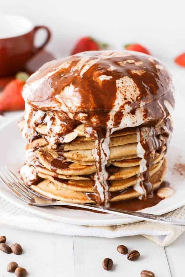 Cappuccino Pancakes