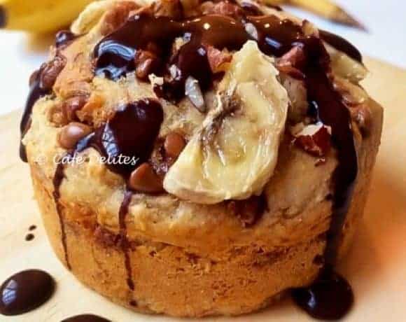 Chunky Monkey Muffin - Cafe Delites