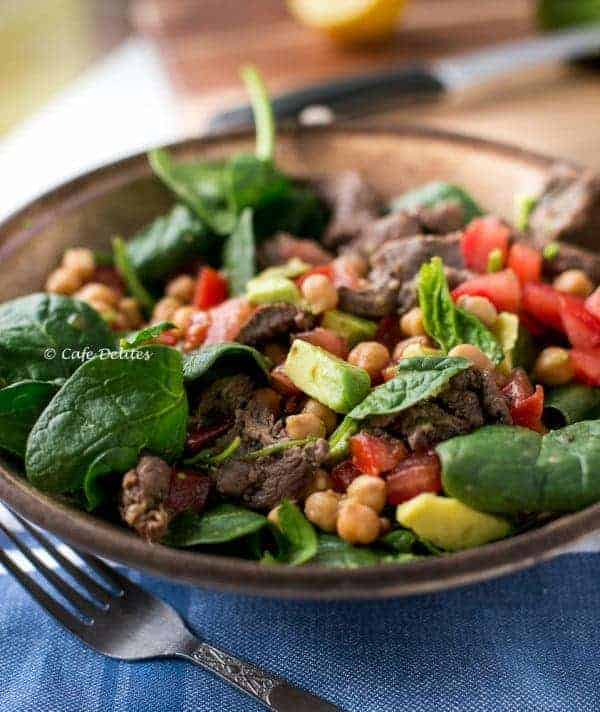 Lamb and Chickpea Salad