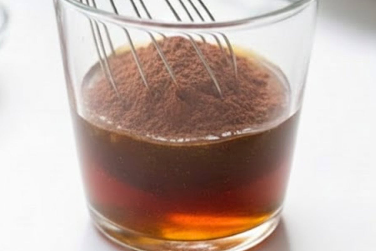 Combine the maple syrup and cocoa powder in a small jug - 7