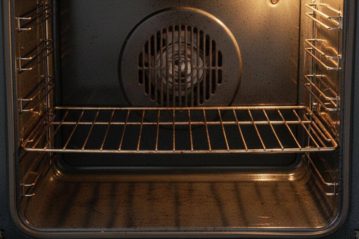 Preheating the oven. - 3