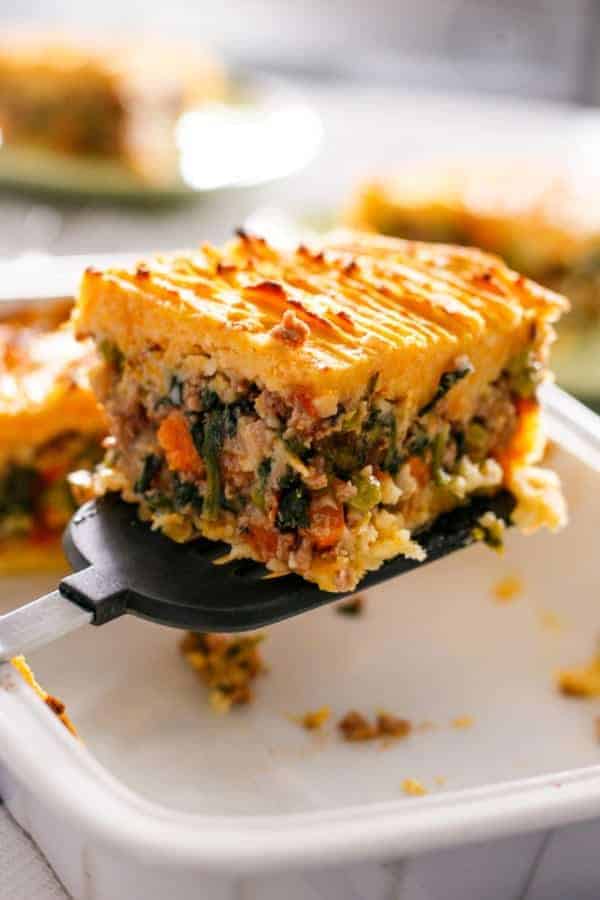 A warm and healthy Beef and Pumpkin Shepherd Beef and Pumpkin Shepherd’s Pie