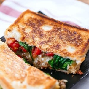 Loaded Taco Grilled Cheese sandwich