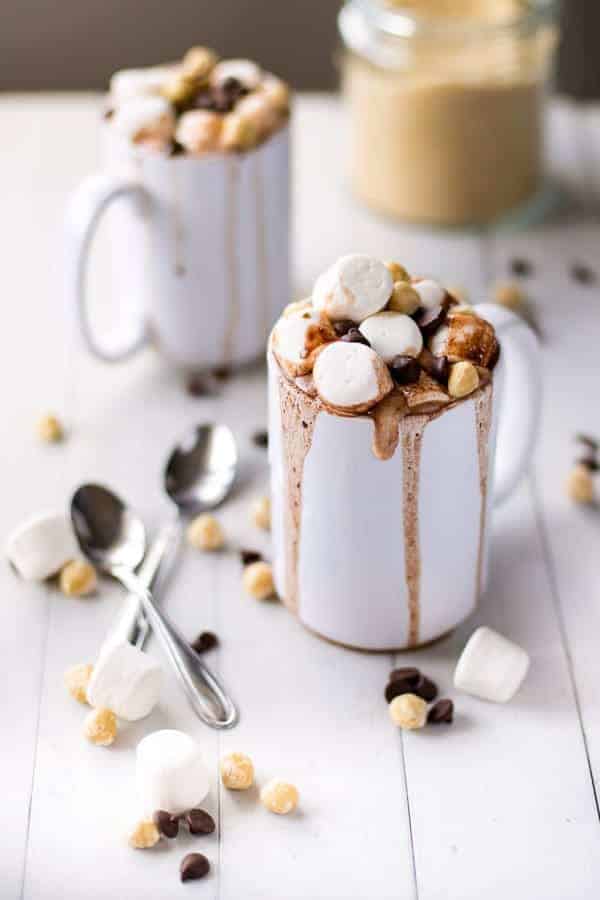 Nutella Hot Chocolate - Cafe Delites