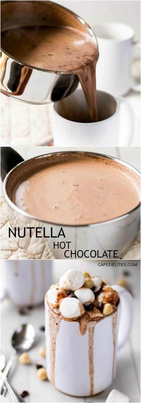 Nutella-Hot-Chocolate | https://cafedelites.com