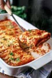 Turkey Sweet Potato and Kale Cannelloni