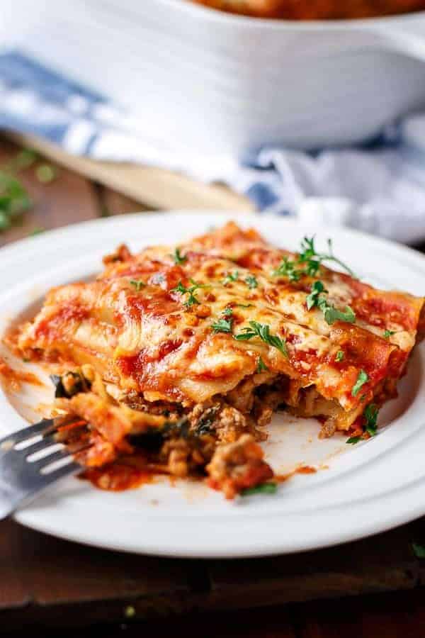 A healthy and filling cannelloni stuffed with beautifully flavoured turkey Turkey, Sweet Potato and Kale Cannelloni