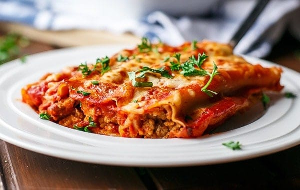 A healthy and filling cannelloni stuffed with beautifully flavoured turkey Turkey, Sweet Potato and Kale Cannelloni