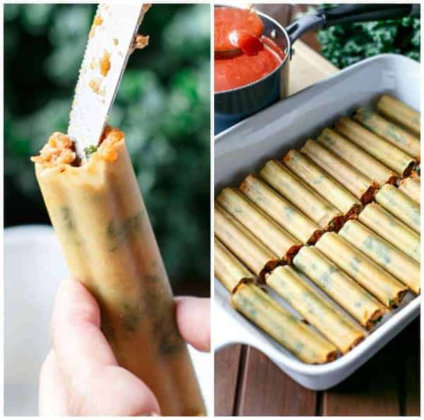 Turkey, Sweet Potato and Kale Cannelloni HOW-TO