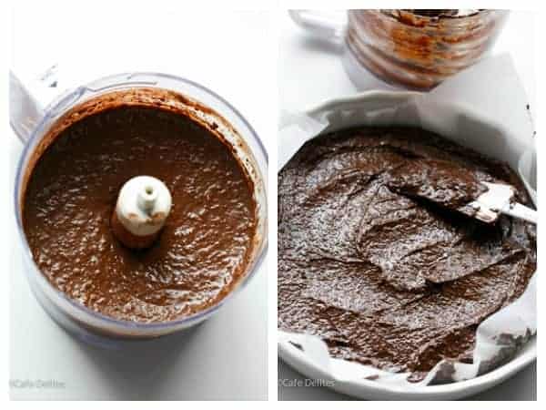 Jamie Eason Peanut Butter Chocolate Brownie Pie https://cafedelites.com