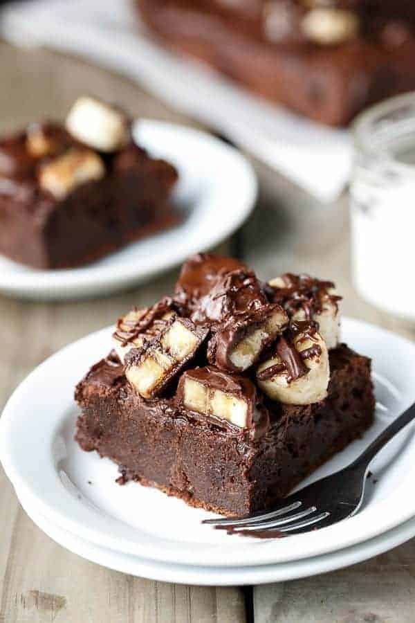 Double Chocolate Covered Banana Fudge Cake Double Chocolate Covered Banana Fudge Cake