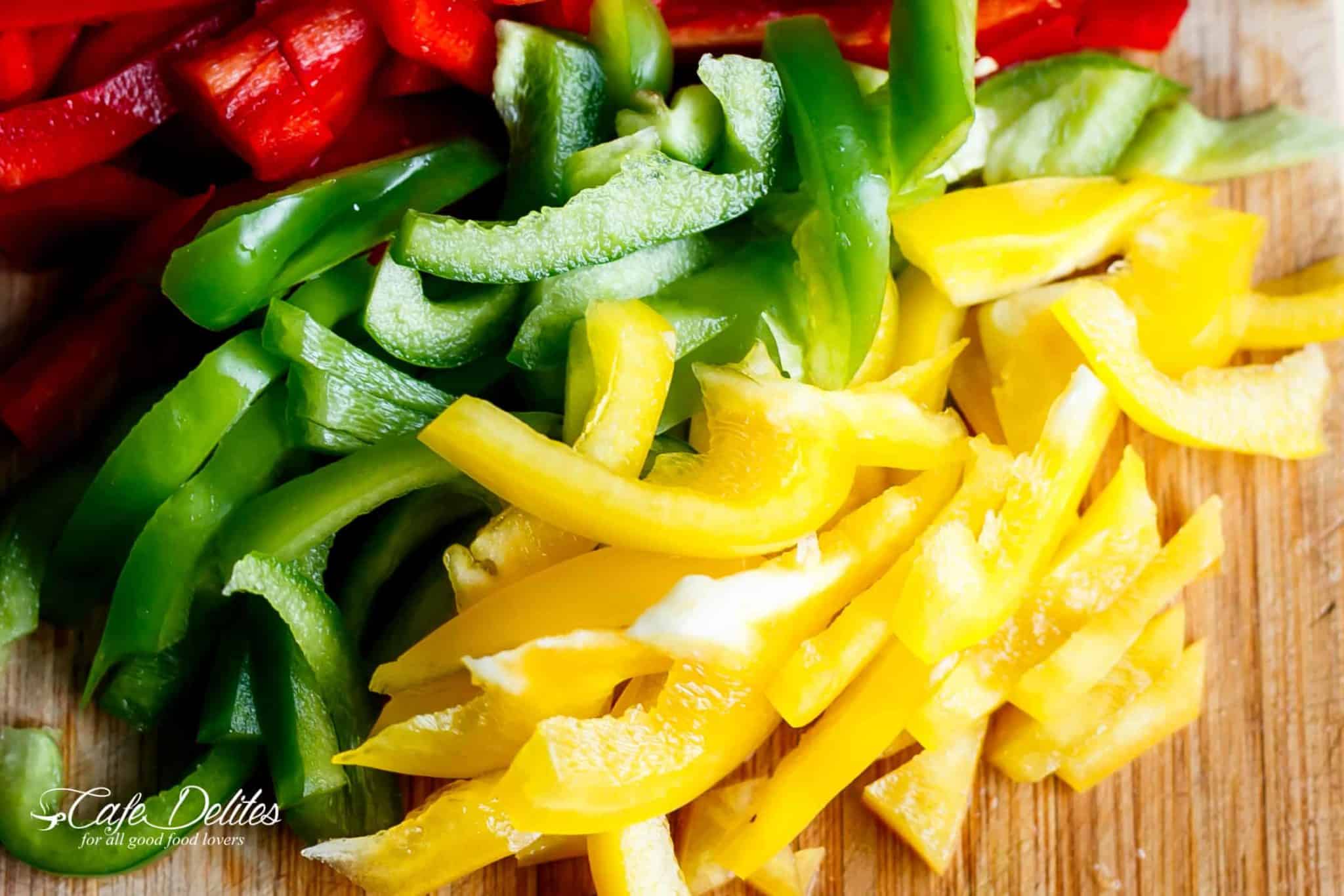 Steak Fajita Grilled Cheese