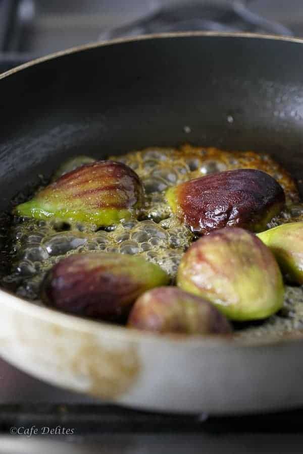 Caramelized Fig Toasted Oatmeal with crushed pistachios and pecans Caramelized Fig Toasted Oatmeal