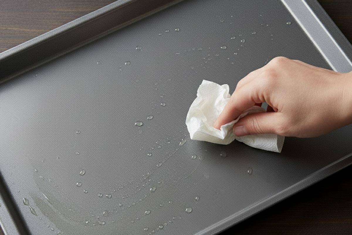 Lightly greased a large baking tray.