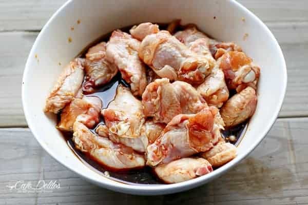 Sticky Honey Sesame Chicken Wings