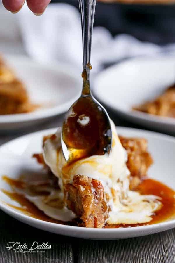 These take the pie and knock it over the head  Apple Pie Deep Dish Skillet Cookie