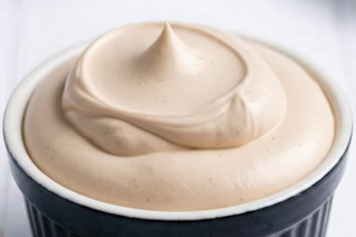 In a bowl, combine cream, sugar, and instant coffee.  - 9