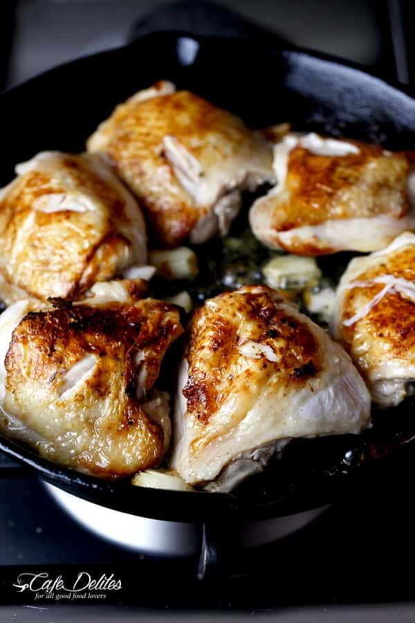 Crispy Beer Chicken with a Creamy Beer Mushroom Gravy