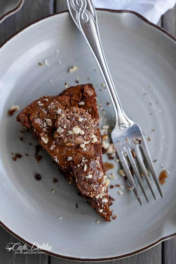 Ferrero Rocher Deep Dish Skillet Brownie Cookie Ferrero Rocher Deep Dish Skillet Brownie Cookie