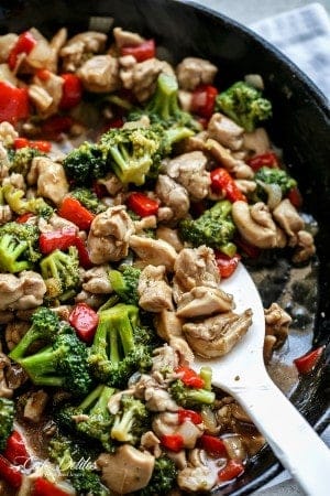Simple Hoisin Chicken and Broccoli Stir-Fry