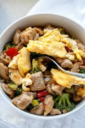 Simple Hoisin Chicken and Broccoli Stir-Fry
