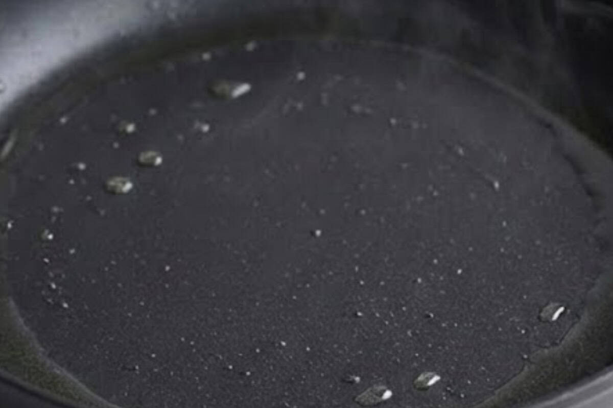 Place a nonstick pan or griddle over medium heat and lightly grease with oil - 7