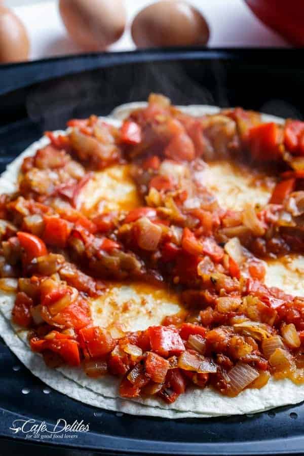 Tortizza ou pizza tortilla - ChezCachou