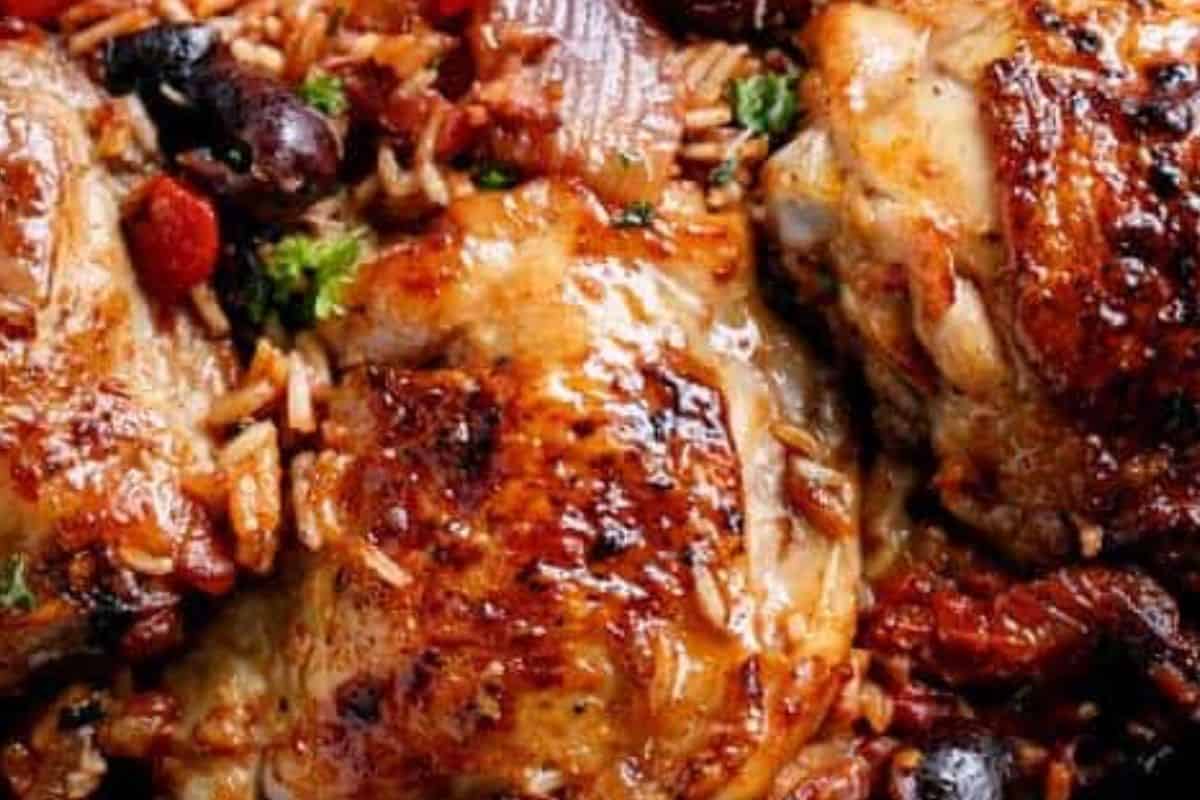 Remove the foil and change oven setting to broil on medium heat. Broil for 8-10 minutes until chicken is crispy.