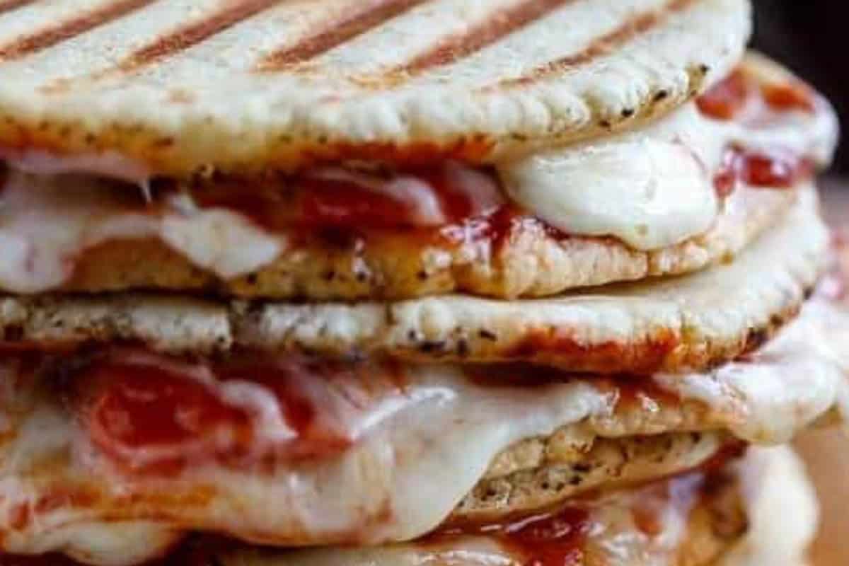 Remove the panini from the press - 8