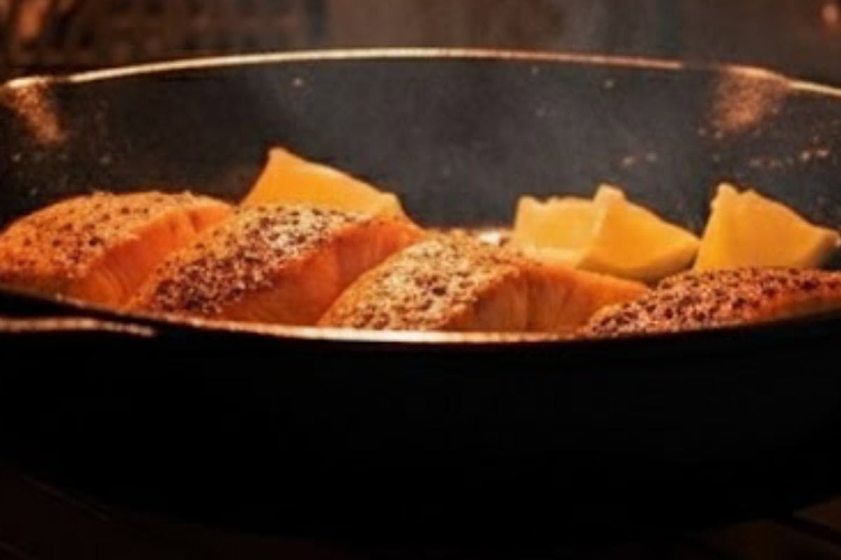 Transfer the skillet to the oven and broil 5 to 6 minutes.