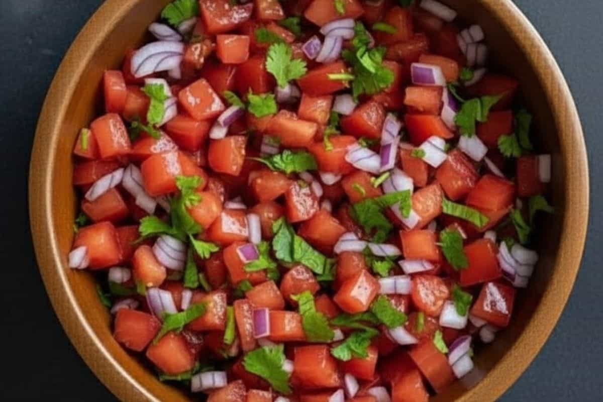 Combine tomatoes, onions, and cilantro in a bowl, drizzle with lime juice, and season with salt - 9
