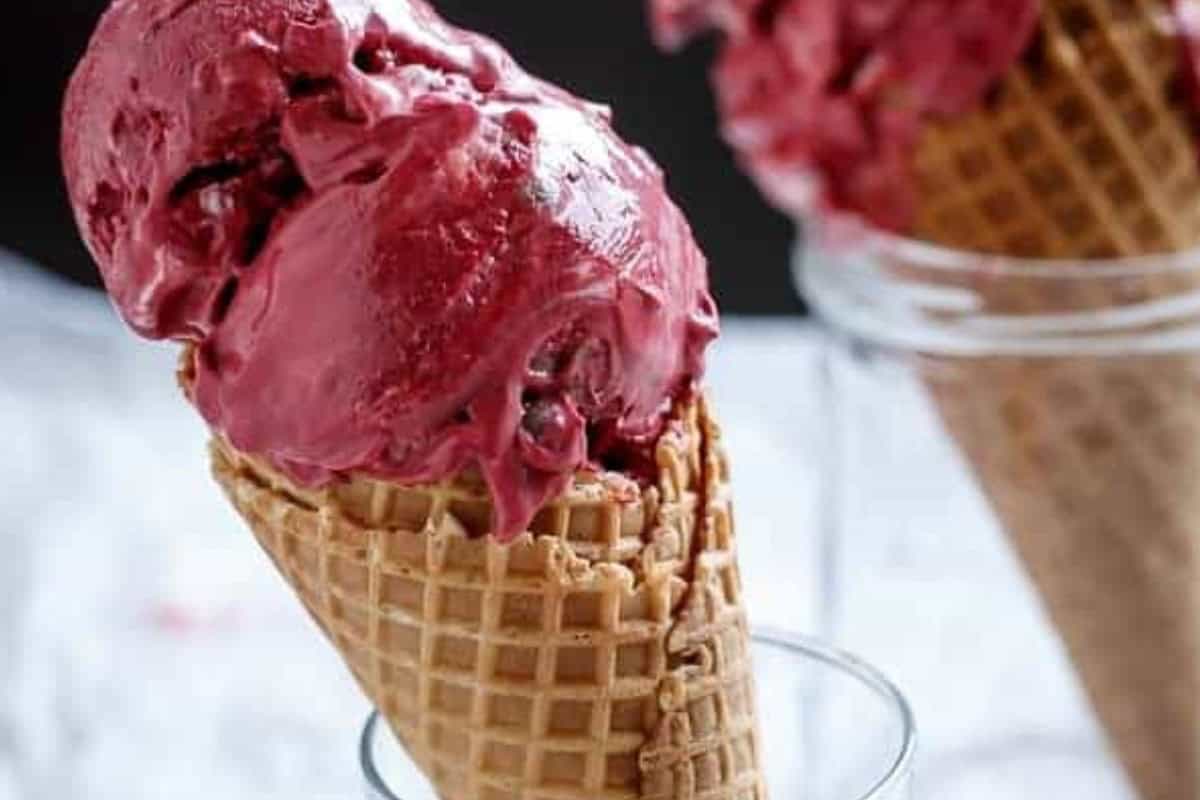 Let the frozen yogurt stand at room temperature for about 10 minutes before scooping and serving.