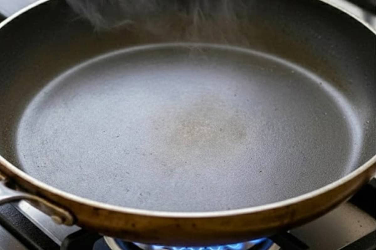 Place a large skillet over medium heat and allow it to warm up - 4