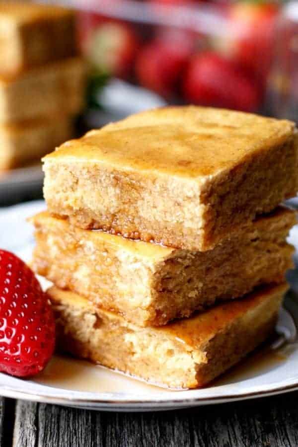 Pancake-Maple-Blondies-Cafe-Delites | https://cafedelites.com