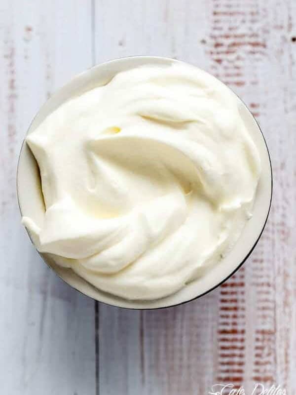 2 Ingredients Coconut Whipped Cream