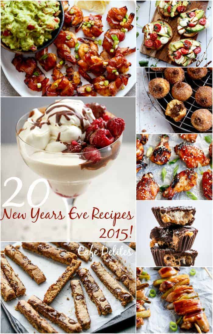 20 Recipes for New Years Eve 2015! on cafedelites.com
