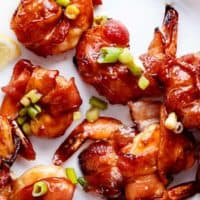 Bacon Wrapped Shrimp | cafedelites.com