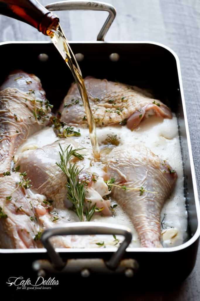 Crispy Beer Roast Turkey Cafe Delites