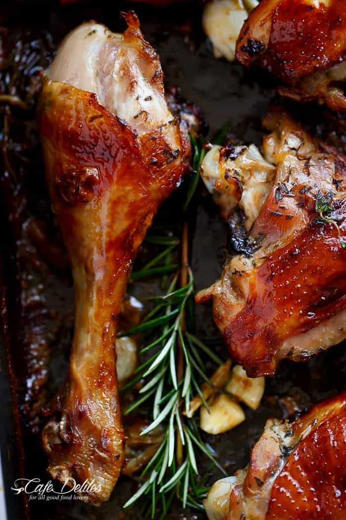 Beer and Rosemary Roasted Turkey Recipe 