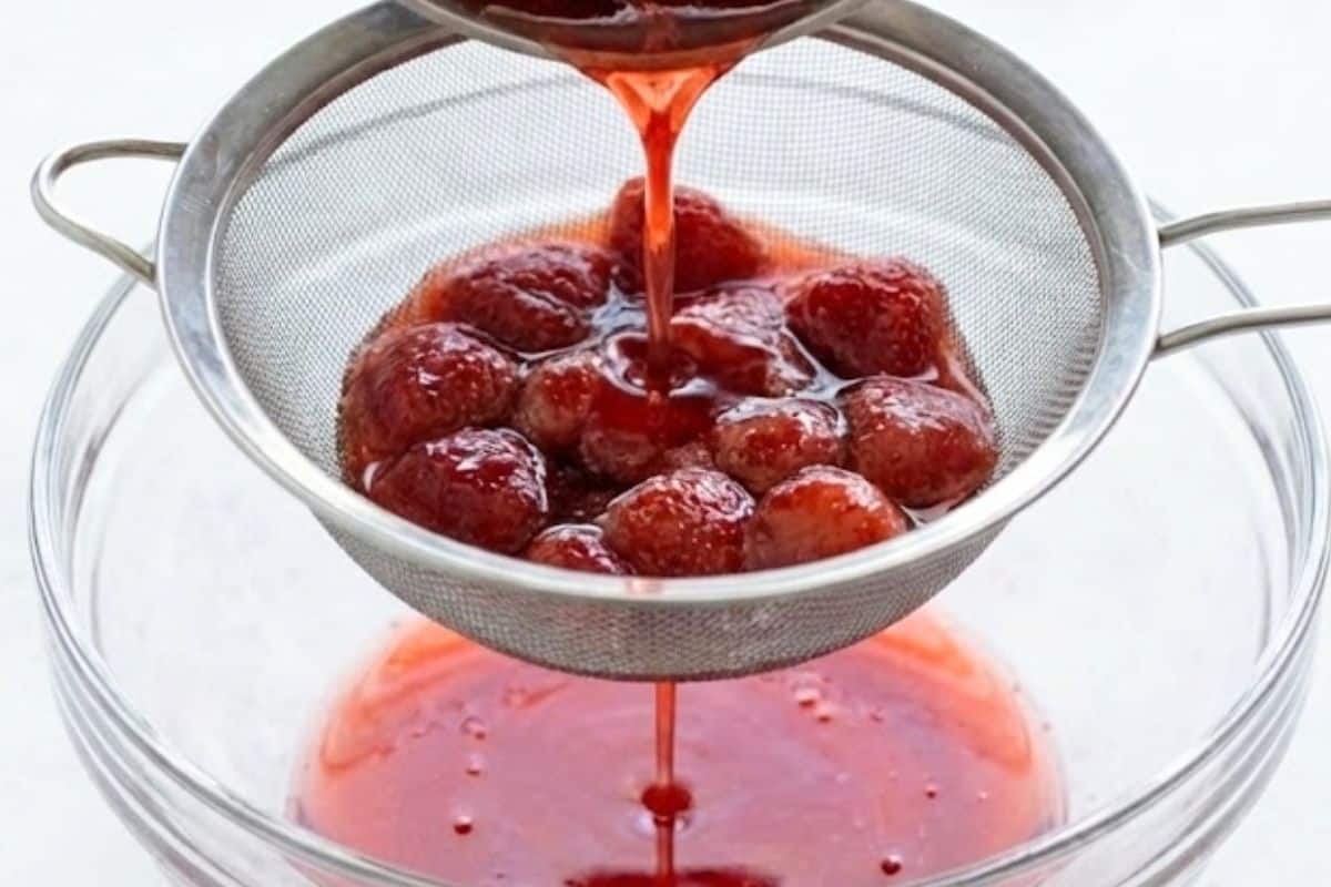 Remove from heat, cover, and allow the syrup to cool completely to room temperature.  - 4