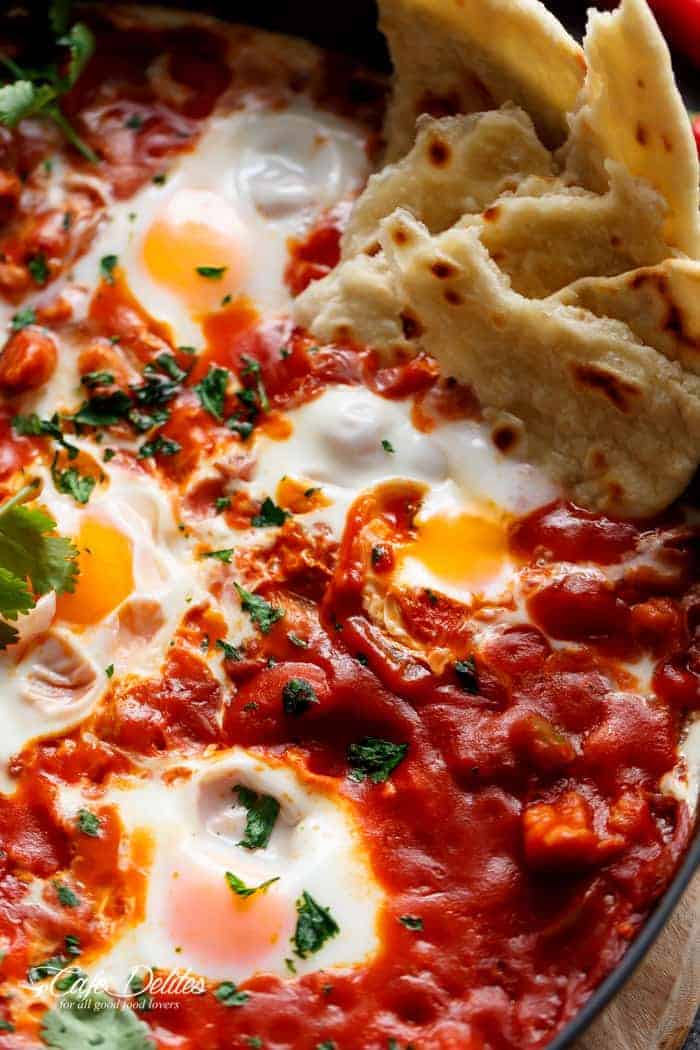 There are so many different variations of Shakshuka Eggs In Tomato Sauce with Sausage (Shakshuka)