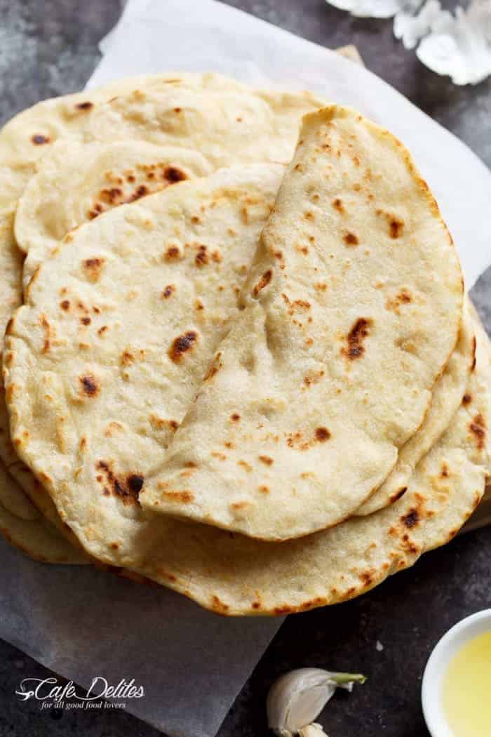  from last week is this incredibly easy flatbread recipe Easy Garlic Flatbread Recipe (No Yeast)