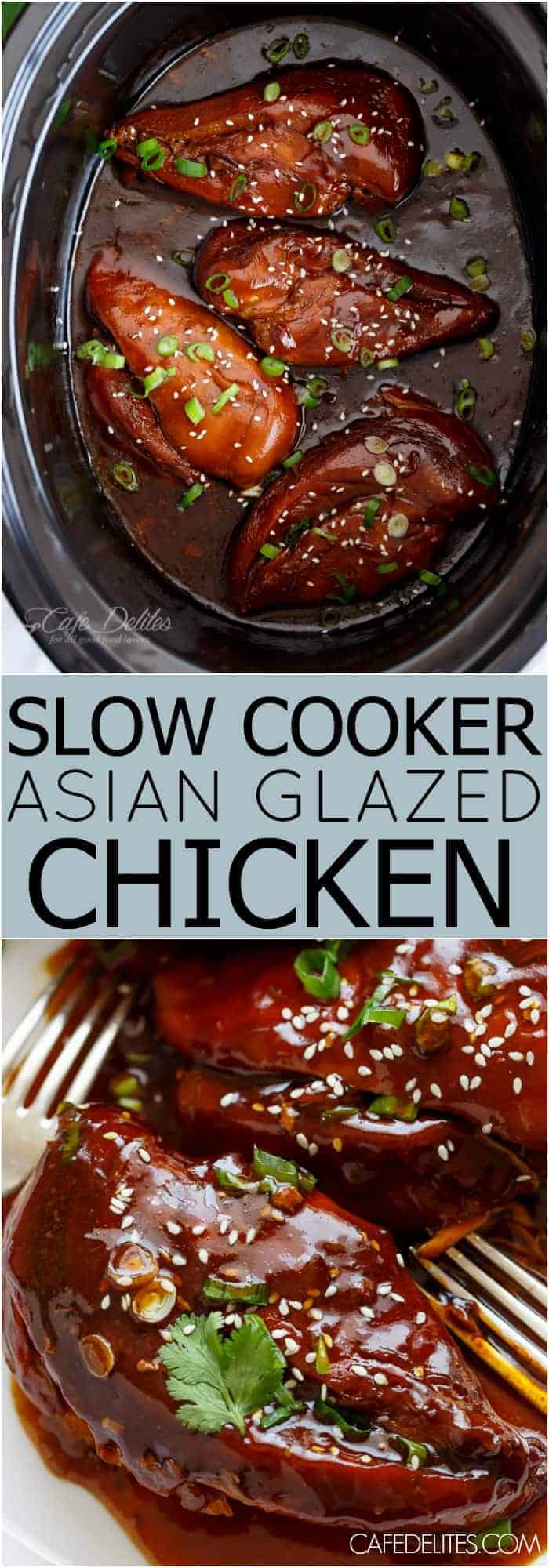 Slow Cooker Asian-Glazed Chicken Fillets recipe