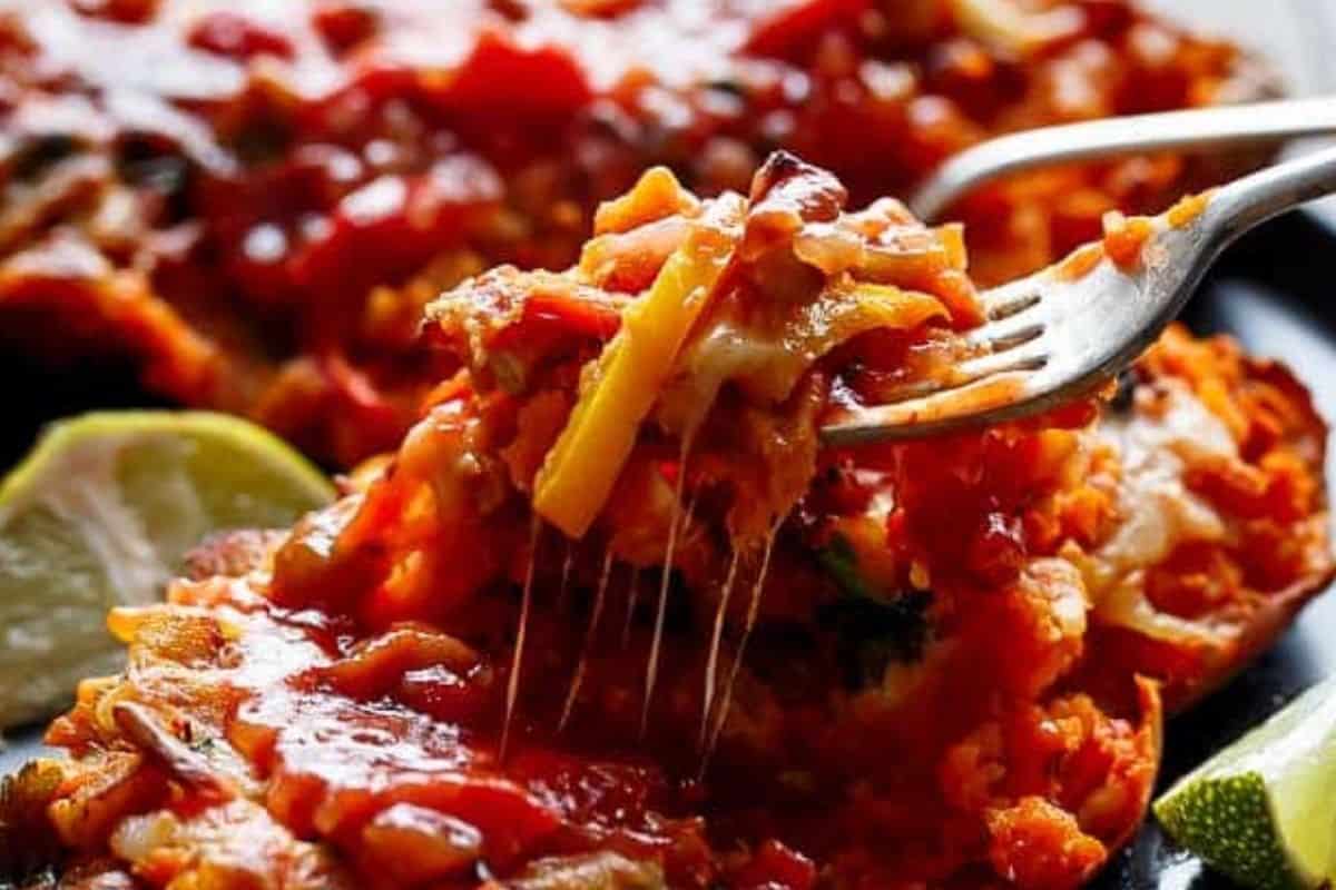 Top with extra cilantro, avocado, salsa, and lime wedges before serving - 10