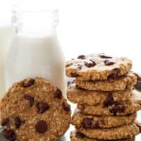 Healthy 2-Ingredient Breakfast Cookies | https://cafedelites.com