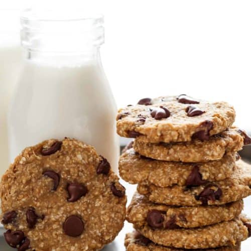  took the internet by storm a few years ago Healthy 2-Ingredient Breakfast Cookies