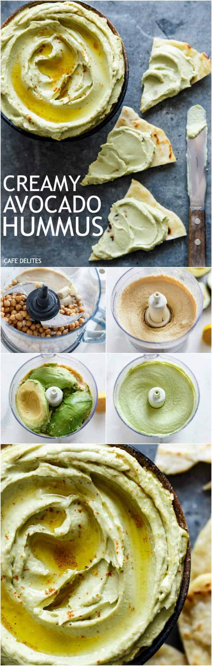 Have you ever just wanted the best of both worlds and ended up cramming them into one Avocado Hummus